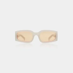 A. KJÆRBEDE Sonnenbrille Alex - Cream Bone