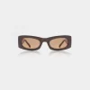 A. KJÆRBEDE Sonnenbrille Frida - Chocolate