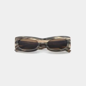 A. KJÆRBEDE Sonnenbrille Frida - Striped Horn