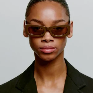 A. KJÆRBEDE Sonnenbrille Frida - Chocolate