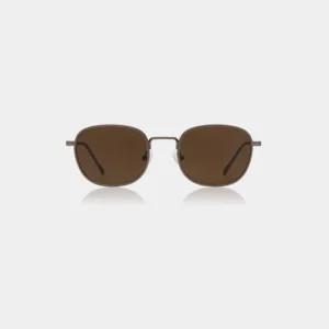 A. KJÆRBEDE Sonnenbrille Hello - Matte Brown