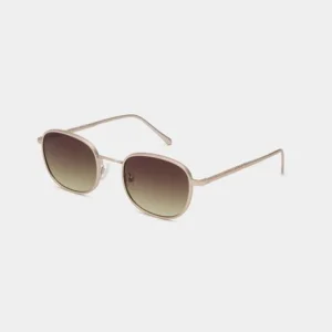 A. KJÆRBEDE Sonnenbrille Hello - Matte Gold