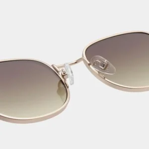 A. KJÆRBEDE Sonnenbrille Hello - Matte Gold