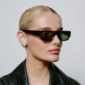 A. KJÆRBEDE Sonnenbrille Jean - Demi Tortoise