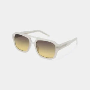 A. KJÆRBEDE Sonnenbrille Kaya - Cream Bone
