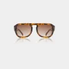 A. KJÆRBEDE Sonnenbrille Max - Havana