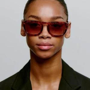 A. KJÆRBEDE Sonnenbrille Max - Havana