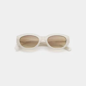 A. KJÆRBEDE Sonnenbrille Winnie - Cream Bone
