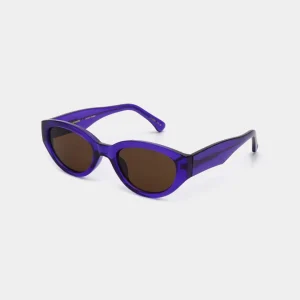 A. KJÆRBEDE Sonnenbrille Winnie - Purple Transparent