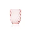 Anna von Lipa Glas Swirl Rosa