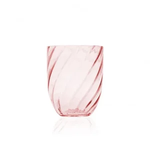 Anna von Lipa Glas Swirl Rosa