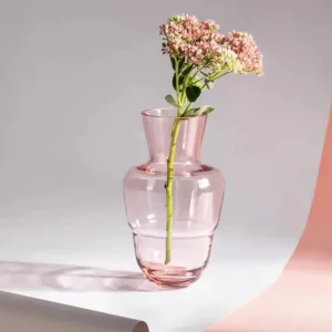 Anna von Lipa Shadows Vase Suede Pink