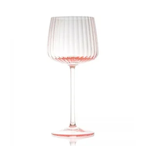 Anna von Lipa Weißwein Gläser Ripple rosa - 2er Set