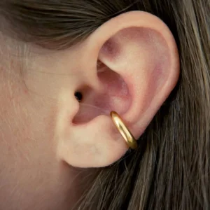 Bandhu Enfold ear cuff vergoldet