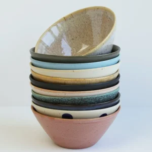 Bornholms Keramikfabrik Small Bowl rhubarb - 14 cm