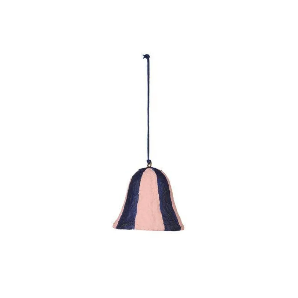 broste_copenhagen_christb_0-1.webp Broste Copenhagen Christbaum Glocke Stripe Pulp Intense Blue - 6cm