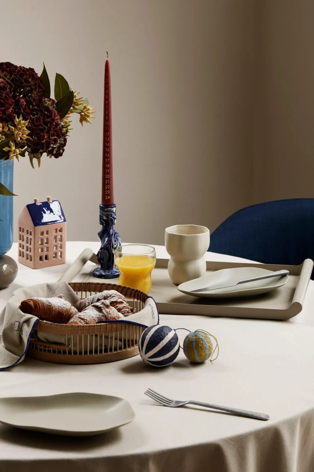 broste_copenhagen_christb_4-1.webp Broste Copenhagen Christbaum Glocke Stripe Pulp Intense Blue - 6cm