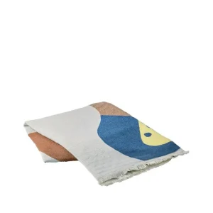 Broste Copenhagen Decke Daphne Baumwolle Color Mix - 140 x 180 cm