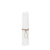 Broste Copenhagen Kerzen weiß 8 Stück - extra schmal 1,2cm