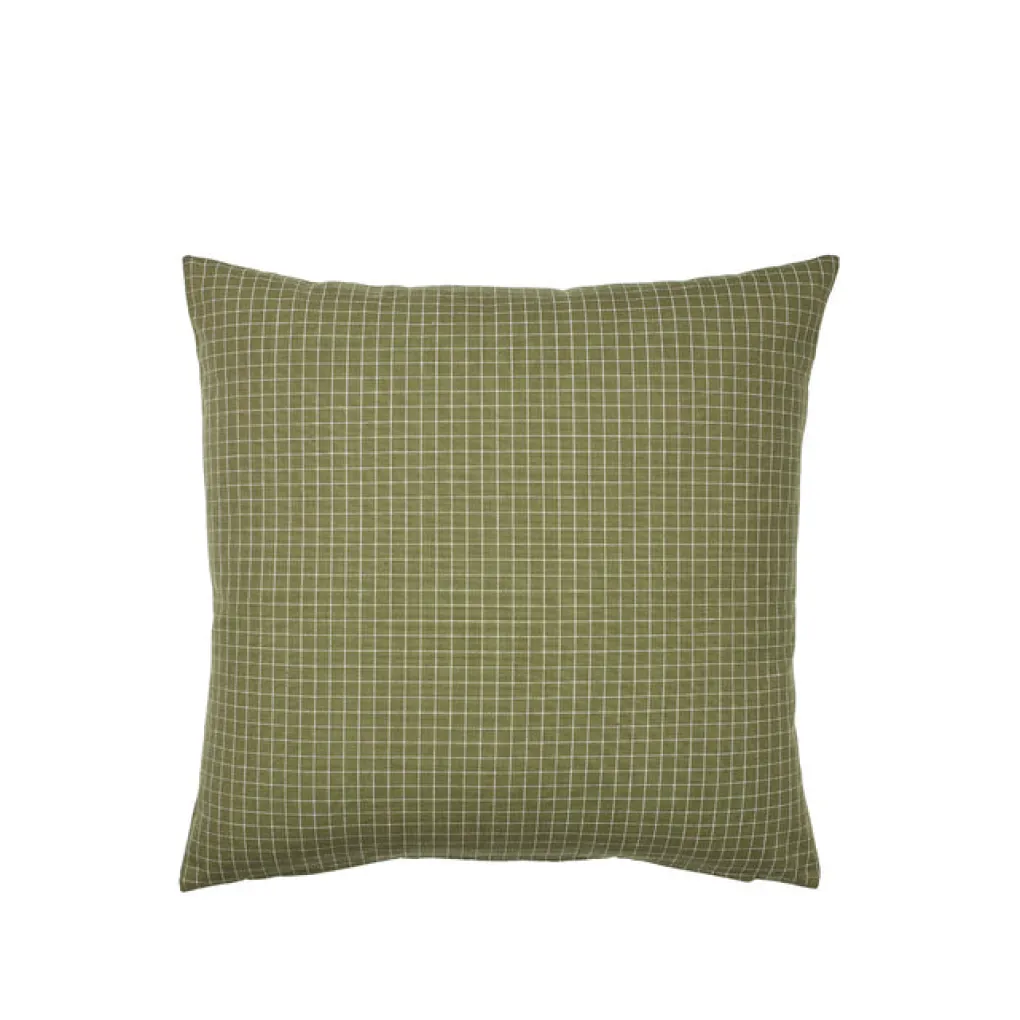 broste_copenhagen_kissenb_0-1.webp Broste Copenhagen Kissenbezug Bodil Baumwolle 50x50cm - Grape Leaf Green