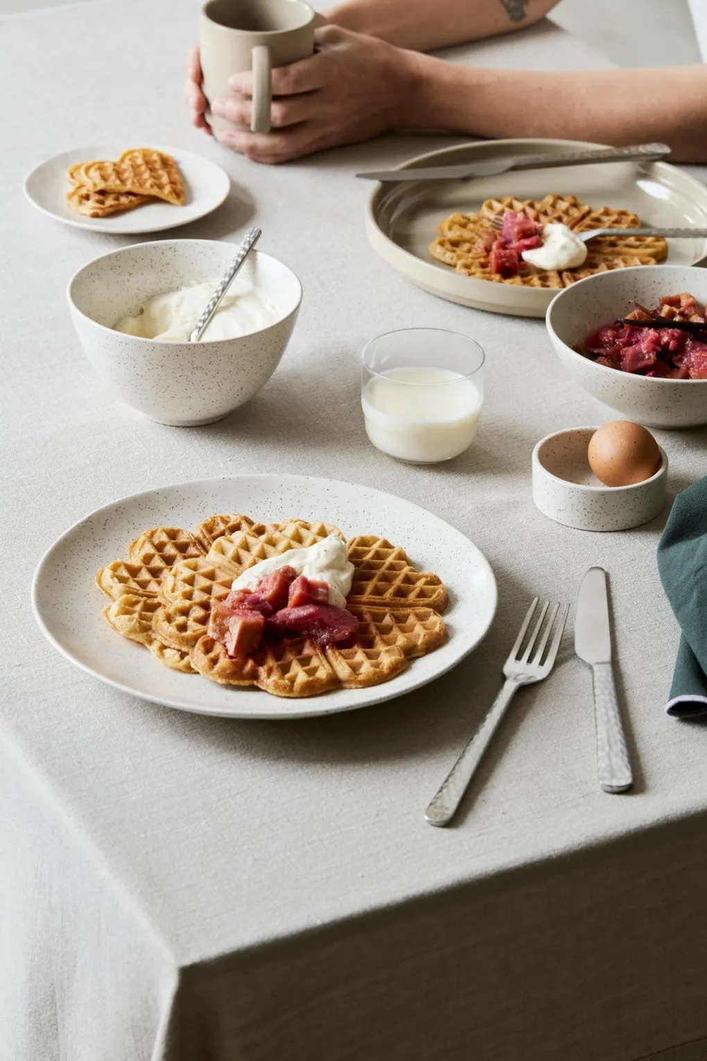 broste_copenhagen_nordic__12.webp Broste Copenhagen Nordic Vanilla Dessertteller - 20cm