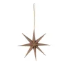 Broste Copenhagen Papier Dekostern "Star" Indian Tan - 15cm