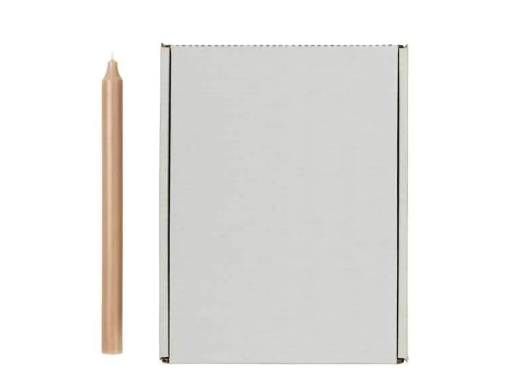 broste_copenhagen_rustic__0-1.webp Broste Copenhagen Rustic Kronenkerze Walnut - 29cm