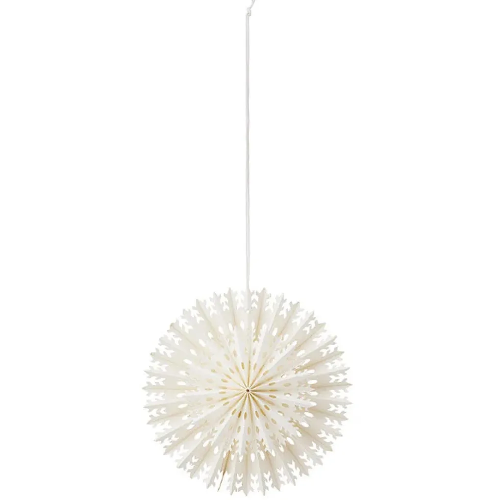 bungalow_dk_papier_orname_0.webp Bungalow DK Papier Ornament Crystal White - 21cm