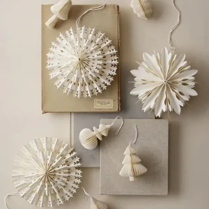 Bungalow DK Papier Ornament Stellar White - 21cm
