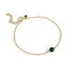 Enamel Copenhagen Armband Balloon Petrol Green - 18k vergoldetes 925er Sterlingsilber
