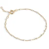 Enamel Copenhagen Armband Lola Daisy - 18k vergoldetes 925er Sterlingsilber