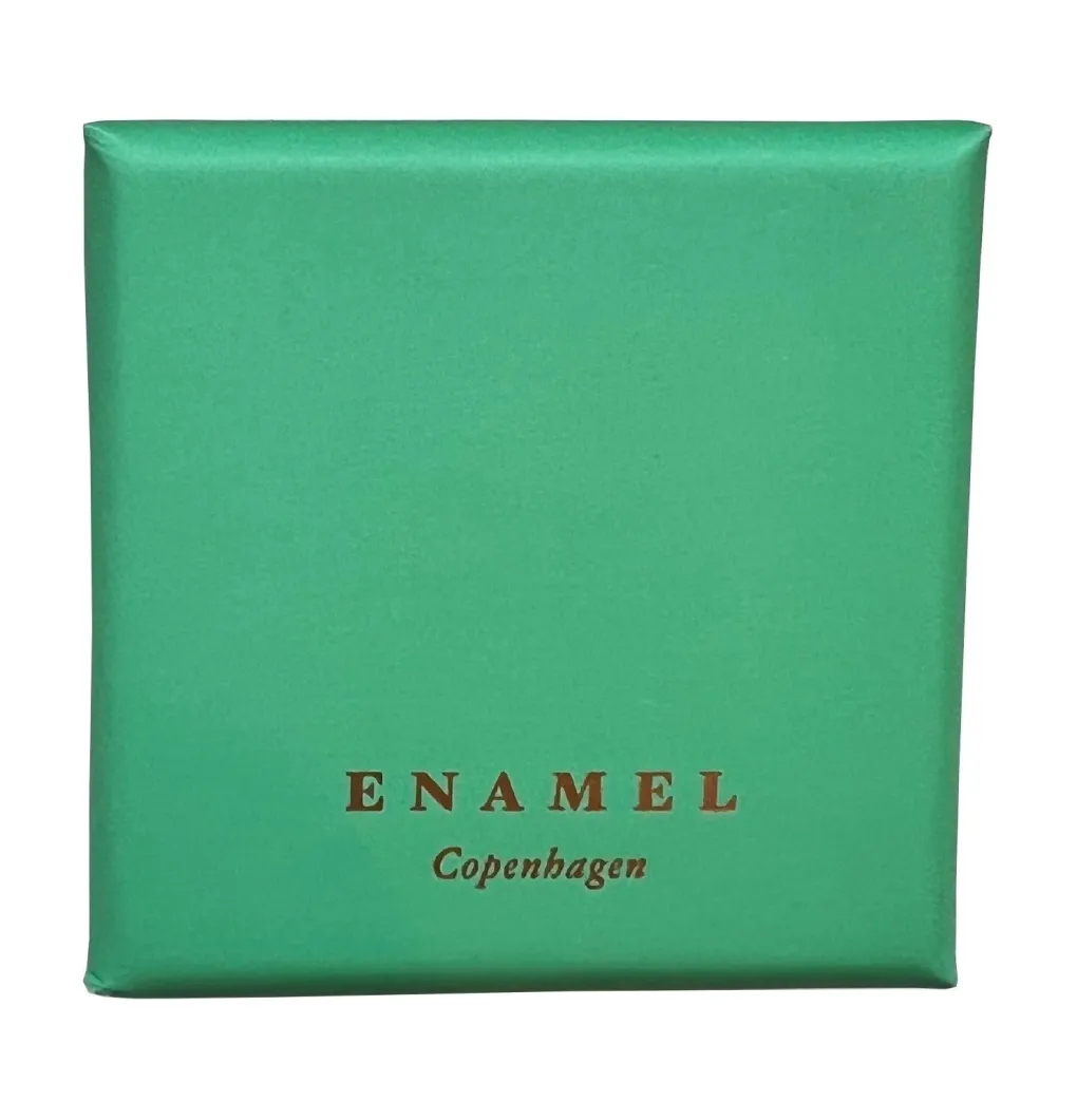 enamel_copenhagen_ohrring_2-3.webp Enamel Copenhagen Ohrringe Paula 10mm Green - 18k vergoldetes 925er Sterlingsilber