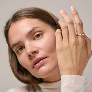 Enamel Copenhagen Ring Ariel gold - 925er Sterlingsilber vergoldet