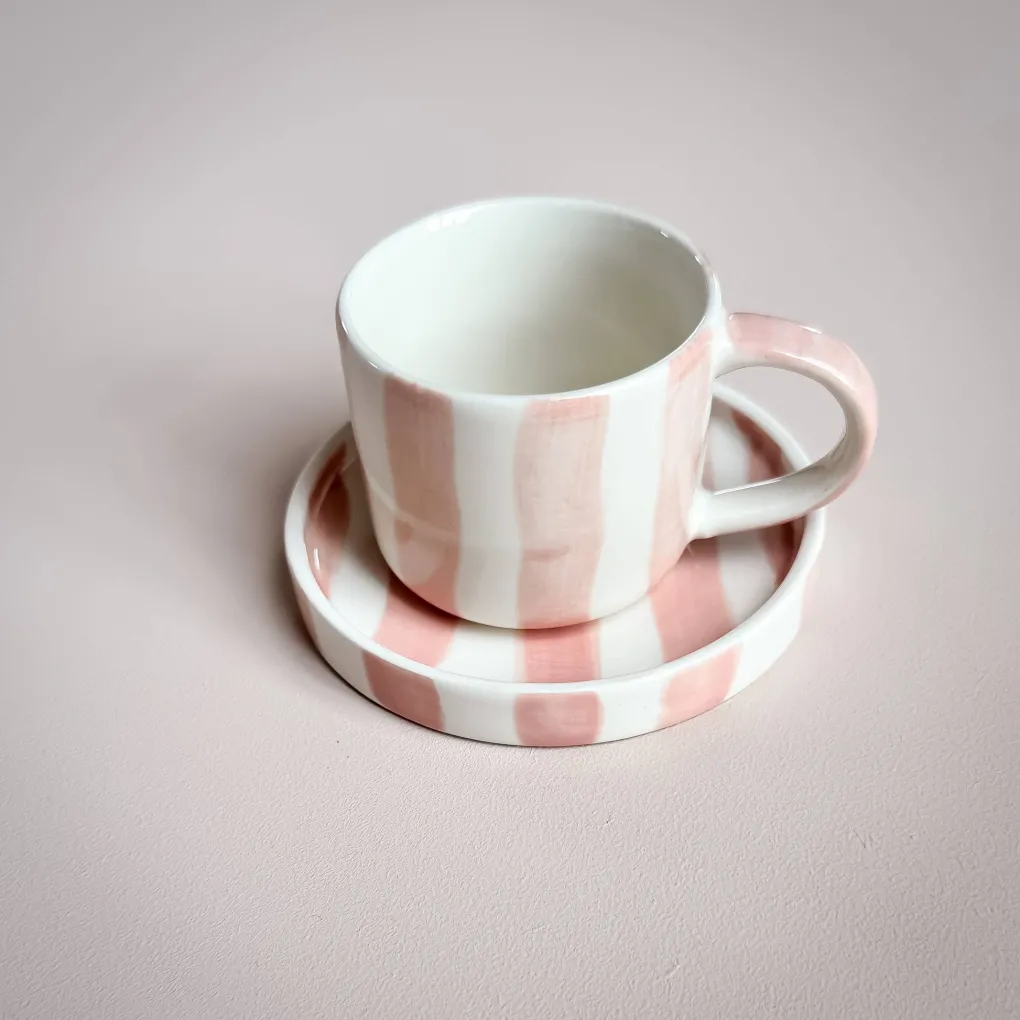 espresso_tassen_stripes_i_1.webp Magazin Minori Espresso Tassen Stripes Incanto Rosé 2er Set - 4 Teile