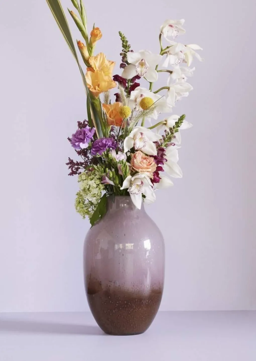 hbsch_glasvase_lilabraun__1.webp Hübsch Glasvase lila/braun - 37cm