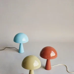 Kinder Hübsch Tischlampe Mush Mini Sandfarben