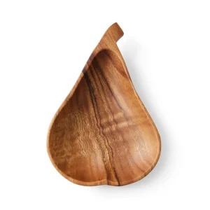 HKliving Acacia Pear Bowl L
