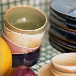 HKliving Chef Ceramics Bowl Rustic Cream / Brown
