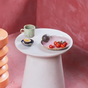 HKliving Chef Ceramics Tasse und Untertasse Moss Green