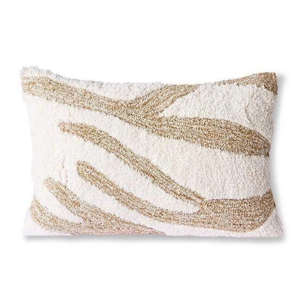 hkliving_fluffy_kissen_we_0.webp HKliving Fluffy Kissen weiß/beige inkl. Füllung - 35x55cm