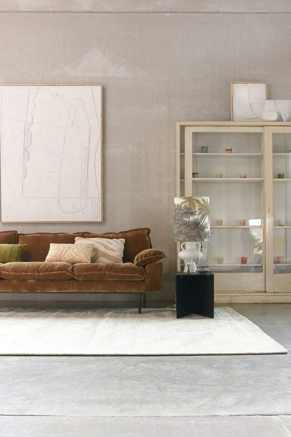 hkliving_fluffy_kissen_we_3.webp HKliving Fluffy Kissen weiß/beige inkl. Füllung - 35x55cm