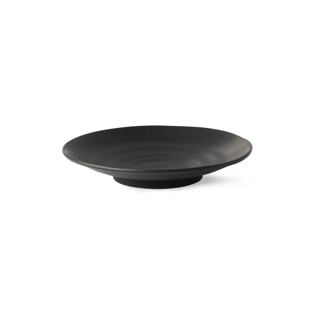 hkliving_kyoto_ceramics_j_0-1.webp HKliving Kyoto Ceramics Japanese Desert Plate matt black