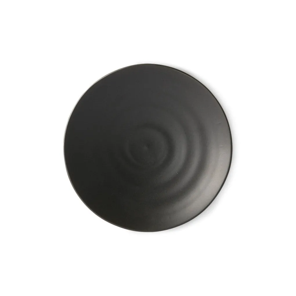hkliving_kyoto_ceramics_j_1-1.webp HKliving Kyoto Ceramics Japanese Desert Plate matt black