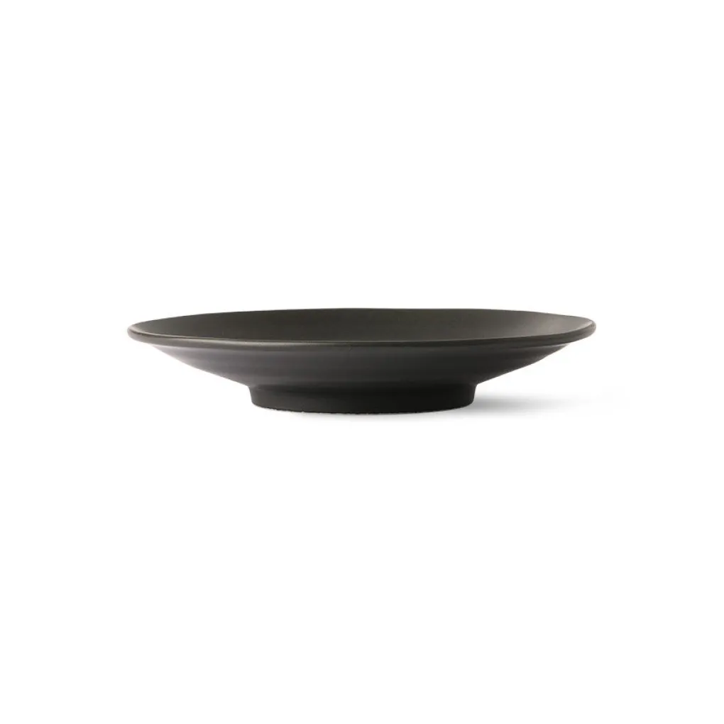 hkliving_kyoto_ceramics_j_2-1.webp HKliving Kyoto Ceramics Japanese Desert Plate matt black
