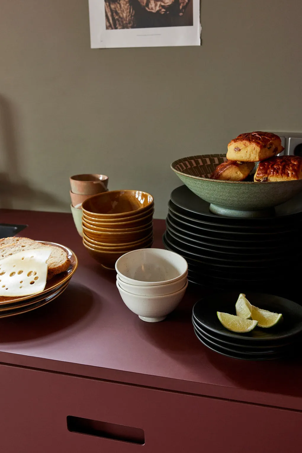 hkliving_kyoto_ceramics_j_7.webp HKliving Kyoto Ceramics Japanese Desert Plate matt black