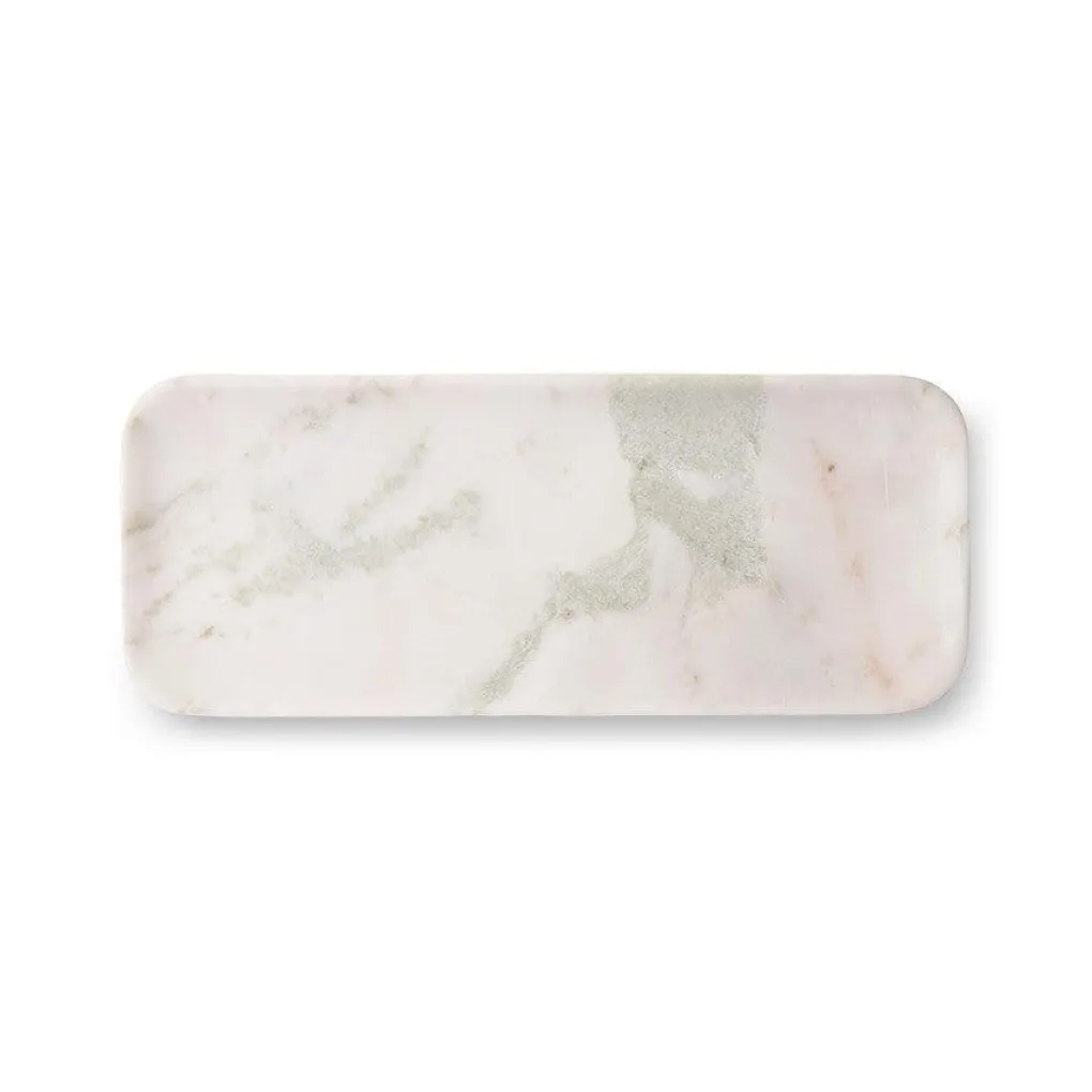 hkliving_marble_tray_pink_0.webp HKliving marble tray pink / green /white - 30 x 12 cm