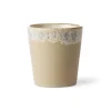 HKliving 70s Keramik Becher Bark