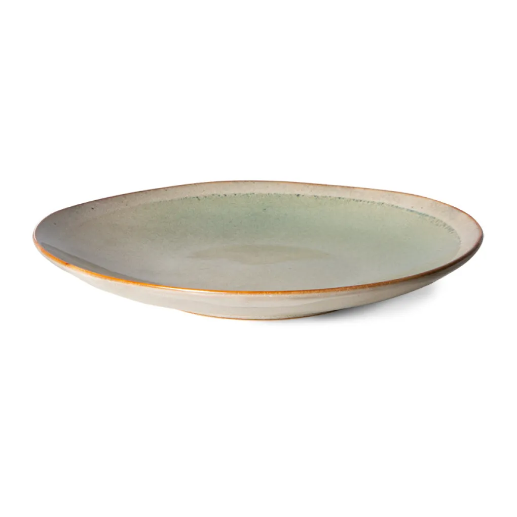 hkliving_s_side_plates_mi_1.webp HKliving 70s Side Plates Mist 22cm - 2er Set
