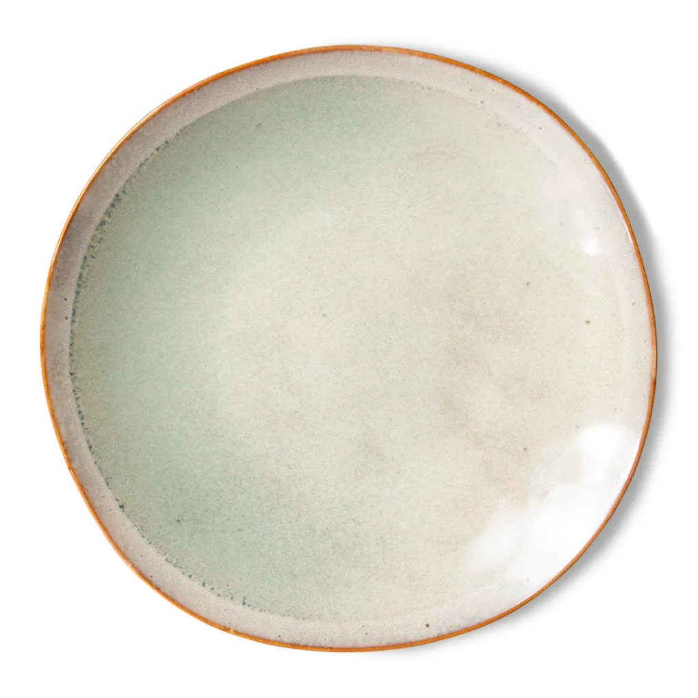 hkliving_s_side_plates_mi_2.webp HKliving 70s Side Plates Mist 22cm - 2er Set