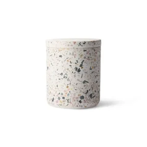 HKliving Terrazzo-Dose mehrfarbig